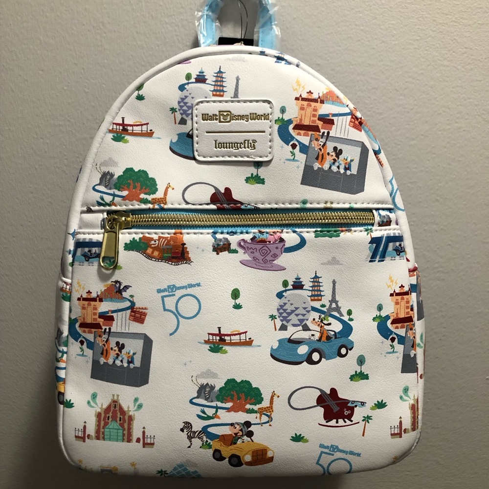 Loungefly WDW 50th mini backpack